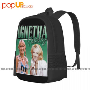 Agnetha Faltskog Beach Bag Large Capacity Personalised Travel Backpack