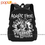 Agnostic Front The Eliminator Backpack Large Capacity Shoe Bag Gym Tote Bag