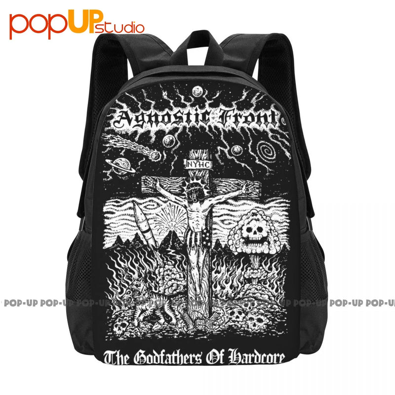 Agnostic Front Hardcore Godfathers Large Backpack