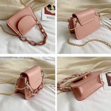 AiZhu Mini Candy Handbag for Women Square Crossbody Messenger Tote