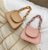 AiZhu Mini Candy Handbag for Women Square Crossbody Messenger Tote