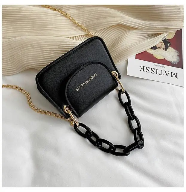 AiZhu Mini Candy Handbag for Women Square Crossbody Messenger Tote