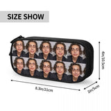 Aidan Gallagher Pen Box Student School Anime Zipper Pen Bag