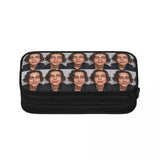 Aidan Gallagher Pen Box Student School Anime Zipper Pen Bag