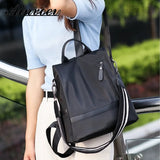 Anti-theft Large Capacity Backpacks Waterproof Nylon Backpack Female Bag