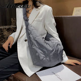Autumn Winter Diagonalcross Bag Plus Cotton Dumpling Bag