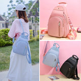 Small Waterproof Women Backpack for Girls - Oxford Material