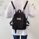 Women's Anti-theft Canvas Mini Backpack