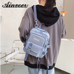 Women's Anti-theft Canvas Mini Backpack