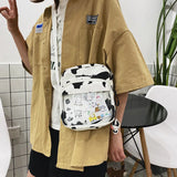 Cow Print Crossbody Bag Women's Shoulder Phone Purse