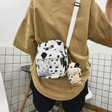 Cow Print Crossbody Bag Women's Shoulder Phone Purse