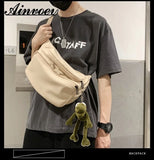 Women's Large Capacity Chest Bag Messenger Bag for Travel