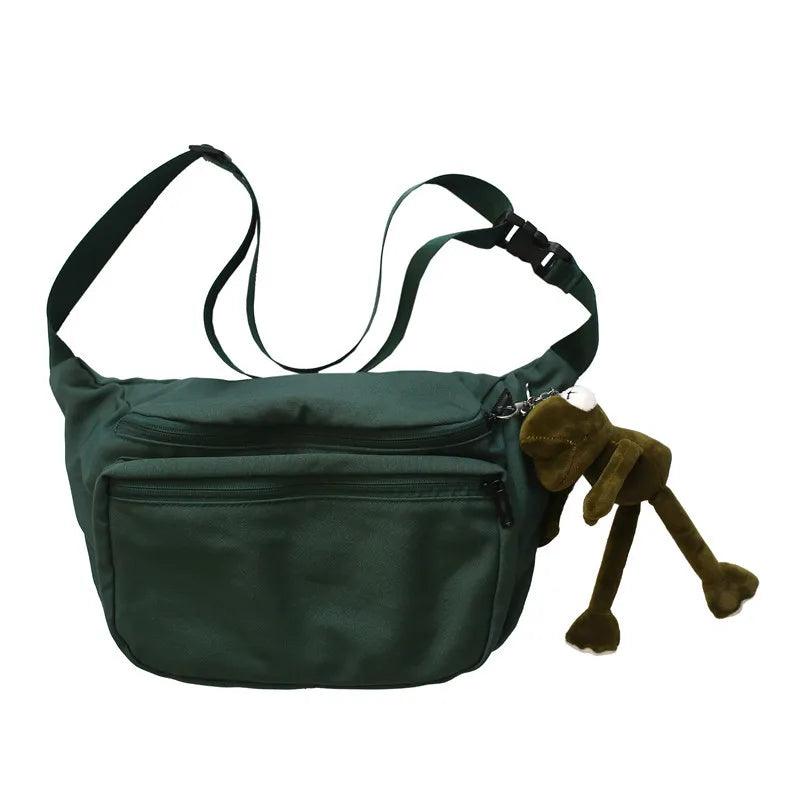 Women's Large Capacity Chest Bag Messenger Bag for Travel