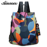 Camouflage Anti-theft Backpack for Women