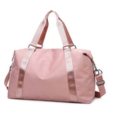Ainvoev Nylon Waterproof Shoulder Bag Women Weekend Gym Bag