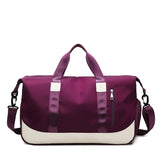 Ainvoev Nylon Women Shoulder Bags Luggage Big Sports Gym Bag