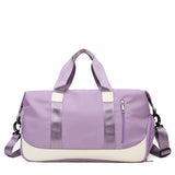 Ainvoev Nylon Women Shoulder Bags Luggage Big Sports Gym Bag