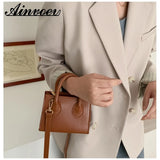 Retro Solid Handbags Women Mini Shoulder Bag Crossbody Bags