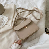 All-match Handbag PU Leather Crossbody Bag for Women