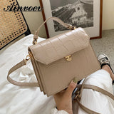 All-match Handbag PU Leather Crossbody Bag for Women