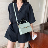 All-match Handbag PU Leather Crossbody Bag for Women