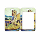 Air ID Name Card Cover Oil Painting Student Bus Business Card Cover