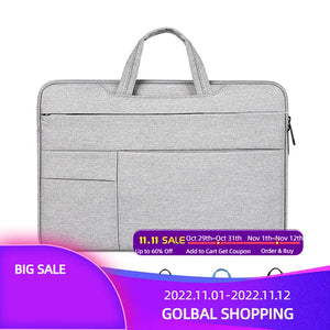 Air Laptop Bag with Pocket for iPad MacBook Pro Case Cover 15 inch Notebook Slee
