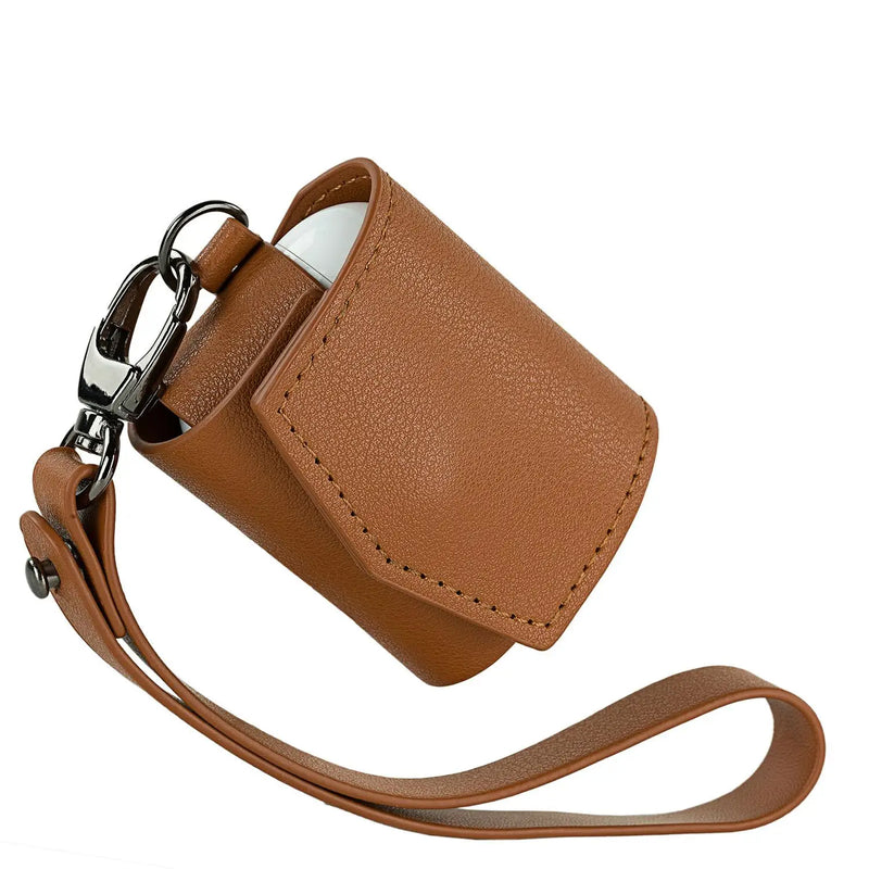 Air Pods PRO Leather Case with Keychain, Wireless Headphone Protector