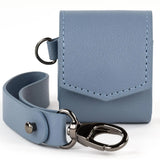 Air Pods Leather Case with 2 in 1 Keychain - Protector Wireless Headset Case