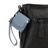 Air Pods Leather Case with 2 in 1 Keychain - Protector Wireless Headset Case