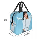Aitana Insulated Lunch Bag for Outdoor Picnic Music Singer Reusable Cooler