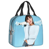 Aitana Insulated Lunch Bag for Outdoor Picnic Music Singer Reusable Cooler