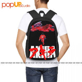 Akira Anime Movie Manga 1988 Backpack Large Capacity Foldable Sports Bag