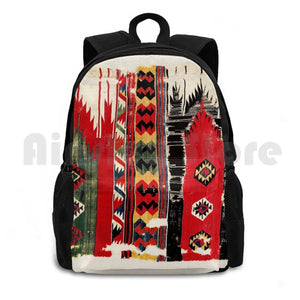 Aksaray Antique Cappadocian Kilim Rug Fragment Backpack