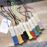 Canvas Small Bag Female Ins Casual Crossbody Bag