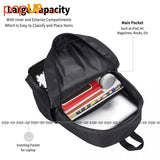 Alaskan Malamute Merry Christmas Backpack Large Capacity