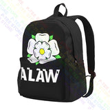 All Leeds Aren't We United Utd Yorkshire Rose Terraces Large Capacity Backpack