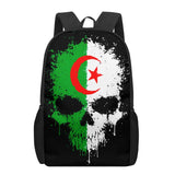 Algeria Flag Children School Bag for Toddler Kid's Backpack Boys Girls Book Bags