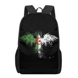 Algeria Flag Children School Bag for Toddler Kid's Backpack Boys Girls Book Bags