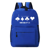 Alice In Borderland Anime SchoolBags Girls Boys Backpack