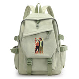 Alice In Borderland Canvas Backpack Harajuku Schoolbag Survival Game Print