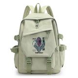 Alice In Borderland Canvas Backpack Harajuku Schoolbag Survival Game Print