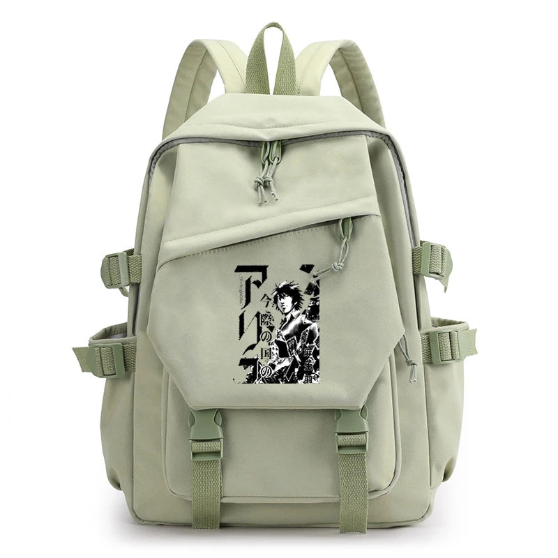 Alice In Borderland Canvas Backpack Harajuku Schoolbag Survival Game Print