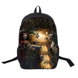 Alice In Borderland USB Backpacks Men Women Travel Laptop Shoulder Bags