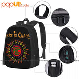 Alice In Chains Backpack Large Capacity Vintage Creative Personalised Multi-func