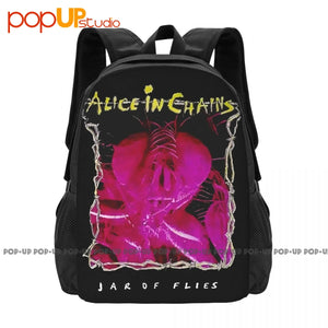 Alice In Chains Backpack Large Capacity School Beach Bag Storage Bag