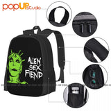 Alien Sex Fiend Gothic Rock Backpack