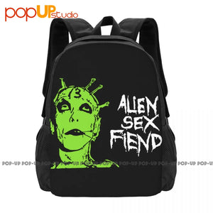 Alien Sex Fiend Gothic Rock Backpack