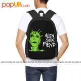 Alien Sex Fiend Gothic Rock Backpack