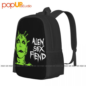 Alien Sex Fiend Gothic Rock Backpack